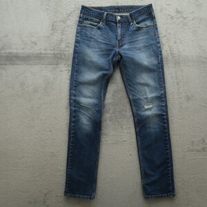 Levi's 511 Jeans Mens Size 30x32 (30x30 Actual) Blue Slim Fit Stretch Denim